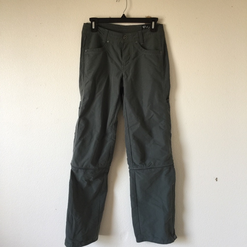 Kuhl Short Olive Green Hiking Pants Size 2